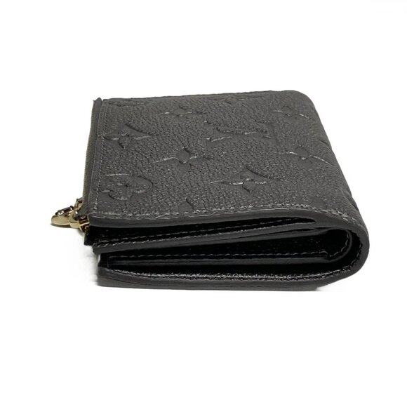 Auth LOUIS VUITTON Portefeuille Lisa M12536 Gunmetal Monogram Empreinte - - Picture 9 of 12